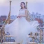 Chic / Belle Blanche Princesse Robe De Bal 2022 Encolure Dégagée Sans Manches Dos Nu Longue Robe De Ceremonie