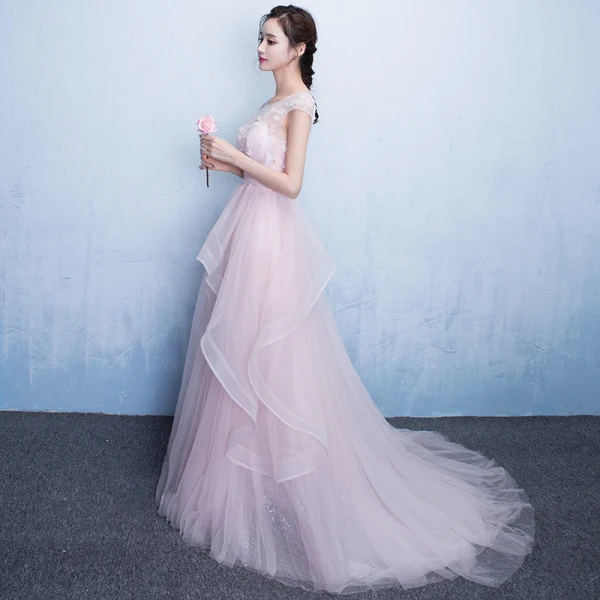 elegant dresses for graduation Purple Prom Dress,Back Open Formal Dresses For Teens – jkprom main image 0