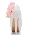 Ongebruikelijk Witte Parel Kant Bloem Appliques Bruidsschoenen 2025 14 cm Naaldhakken / Stiletto Ronde Neus Huwelijk Pumps Hoge Hakken