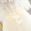 Chic / Belle Blanche Robe De Mariée 2017 Princesse De l'épaule 1/2 Manches Dos Nu Appliques Fleur Faux Diamant Cristal Train De Balayage