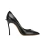 Chic / Belle Noire Bureau OL Escarpins 2020 Noeud 10 cm Talons Aiguilles À Bout Pointu Escarpins