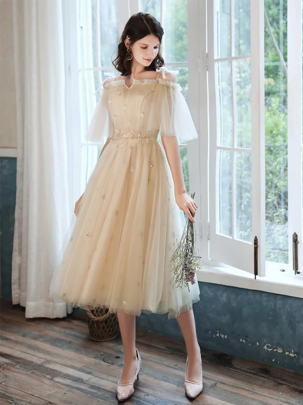 cap sleeve bridesmaid dresses tea length Ever-Pretty Cap Sleeve Chiffon Maxi Maxi Dress with Ruched Bodice