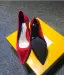 Modest / Simple Casual Burgundy Suede Pumps 2020 8 cm Stiletto Heels Pointed Toe Pumps