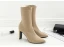High-end Modest / Simple Black Street Wear Womens Boots 2020 Leather Suede 8 cm Stiletto Heels Pointed Toe Boots