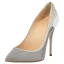 Fashion Two Tone Black Evening Party Pumps 2020 Sequins 10 cm Stiletto Heels Pointed Toe Pumps