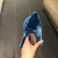 Modest / Simple Ink Blue Office OL Pumps 2020 Suede 6 cm Stiletto Heels Pointed Toe Pumps