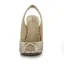 Chic / Beautiful Black Street Wear Slingbacks Womens Sandals 2020 Snakeskin Print 11 cm Stiletto Heels Open / Peep Toe Sandals