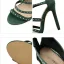 Roman Black Street Wear Suede Pierced Womens Sandals 2020 Rhinestone 11 cm Stiletto Heels Open / Peep Toe Sandals