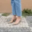 Simple Bureau OL Noire Slingbacks Sandales Femme 2020 10 cm Talons Aiguilles À Bout Pointu Sandales