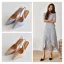 Simple Noire Bureau OL Slingbacks Sandales Femme 2020 Daim 8 cm Talons Aiguilles À Bout Pointu Sandales