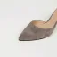 Chic / Beautiful Grey Casual Suede Womens Sandals 2020 6 cm Stiletto Heels Pointed Toe Sandals