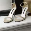 Enkla Sommar Grå Gatukläder Sandaler Dam 2020 Mocka Ankelband 8 cm Stilettklackar Peep Toe Sandaler