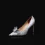 Charmant Ivory / Creme Schmetterling Brautschuhe 2020 Leder Strass 8 cm Stilettos Spitzschuh Hochzeit Pumps
