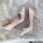 Schöne Schwarz Abend Pumps 2020 Niet Lackleder 10 cm Stilettos Spitzschuh Pumps