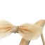 Sexy Summer Beige Cocktail Party Womens Sandals 2020 Lace Bow 7 cm Stiletto Heels Open / Peep Toe Sandals