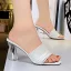 Chic / Beautiful Black Casual Womens Sandals 2020 7 cm Stiletto Heels Open / Peep Toe Sandals