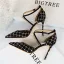 Charming Champagne Rhinestone Evening Party Womens Shoes 2020 Satin X-Strap 10 cm Stiletto Heels Pointed Toe Sandals