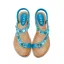 Schöne Sommer Lindgrün Strand Flache Sandalen Damen 2020 Kristall Strass Peeptoes Sandaletten