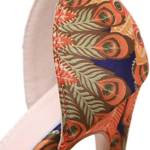 Modest / Simple Multi-Colors Casual Womens Sandals 2020 12 cm Stiletto Heels Open / Peep Toe Sandals
