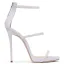 Sexy Noire Cocktail Sandales Femme 2020 Bride Cheville 12 cm Talons Aiguilles Peep Toes / Bout Ouvert Sandales