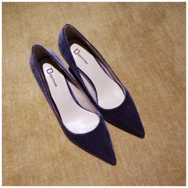 Modest / Simple Burgundy Office OL Suede Pumps 2020 Leather 10 cm Stiletto Heels Pointed Toe Pumps