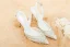 Chic / Belle Multi-Couleurs Faux Diamant Slingbacks Chaussure De Mariée 2020 Cuir 10 cm Talons Aiguilles À Bout Pointu Mariage Sandales