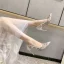 Charming White Lace Wedding Shoes 2020 Pearl Rhinestone 10 cm Stiletto Heels Pointed Toe Wedding Pumps