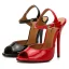 Chic / Beautiful Black Street Wear Womens Sandals 2020 Ankle Strap 13 cm Stiletto Heels Open / Peep Toe Sandals