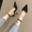 Scintillantes Argenté Soirée Paillettes Sandales Femme 2020 Bride Cheville 7 cm Talons Aiguilles À Bout Pointu Sandales