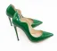 Snygga / Fina Svarta Kontors OL Lackläder 2020 12 cm Stilettklackar Spetsiga Pumps