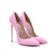 Enkel Svart Kontor OL Lær Pumps 2020 11 cm Stiletthæler Spisse Pumps