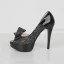 Sparkly Blushing Pink Womens Shoes 2018 Patent Leather Sequins Bow 11 cm Stiletto Heels Open / Peep Toe High Heels