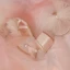 Sexy Champagne Perle Noeud Chaussure De Mariée 2020 Slingbacks 5 cm Talons Épais Peep Toes / Bout Ouvert Mariage Sandales