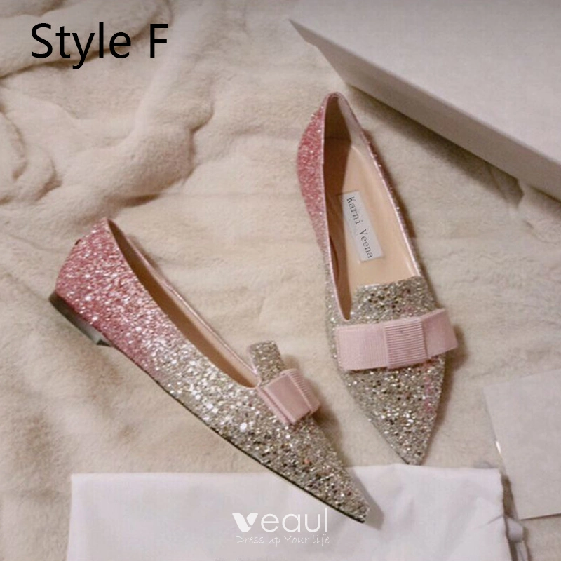 Sparkly flats for prom deals