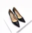 Modest / Simple Black Office OL Leather Pumps 2020 Patent Leather 8 cm Stiletto Heels Pointed Toe Pumps