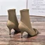 Modest / Simple Black Street Wear Ankle Womens Boots 2020 9 cm Stiletto Heels Pointed Toe Boots
