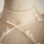 Illusion Champagne See-through Wedding Dresses 2018 A-Line / Princess Lace Appliques High Neck Long Sleeve Chapel Train Wedding