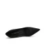 Modest / Simple Black Evening Party Satin Pumps 2020 10 cm Stiletto Heels Pointed Toe Pumps