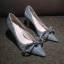 Scintillantes Argenté Faux Diamant Paillettes Chaussure De Mariée 2020 Cuir 8 cm Talons Aiguilles À Bout Pointu Mariage Escarpins