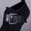 Simple Noire Désinvolte Bottines Bottes Femme 2020 Cuir 3 cm Talons Aiguilles Talon Bas À Bout Pointu Bottes