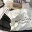 Fashion White Cotton Street Wear Cartoon Printing Loose T-Shirts 2021 Scoop Neck Short Sleeve Women's Tops T-shirt