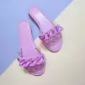Escarpins Compensés Nine West Arc-en-ciel - Bout Ouvert - Pointure 7 M (US) - Occasion