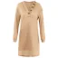 Sexy Tomber Hiver Vêtement de rue Armée Verte Tricot Ample Femme Robes 2021 V-Cou Manches Longues