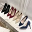 Chic / Beautiful Black Suede Evening Party Pumps 2021 10 cm Stiletto Heels Pointed Toe Pumps High Heels