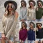 Mode Herbst Winter Strassenmode Khaki Regulär Schultern Pullover 2021 Baumwolle Stiefel Ärmellos Damen Oberteile