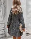 Summer Beach Street Wear Resort Wear Candy Pink Floral Women Dresses 2021 V-Neck Long Sleeve