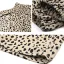 Modest  Summer Brown Street Wear Spotted Leopard Print Women Dresses Women's Tops 2021 V-Neck Loose Long Sleeve Knee-Length