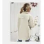 Mode Kaki Tomber Hiver Vêtement de rue Manteaux & Vestes 2021 Revers Manches Longues Ample Femme Hauts