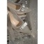 Élégant Ivoire Noeud Faux Diamant Chaussure De Mariée 2021 6 cm Talons Aiguilles À Bout Pointu Mariage Escarpins Talons Hauts