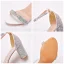 Charmant Multi-Couleurs Cocktail Soirée Sandales Femme 2021 Faux Diamant Bride Cheville 7 cm Talons Épais Peep Toes / Bout Ouvert Sandales Talons Hauts